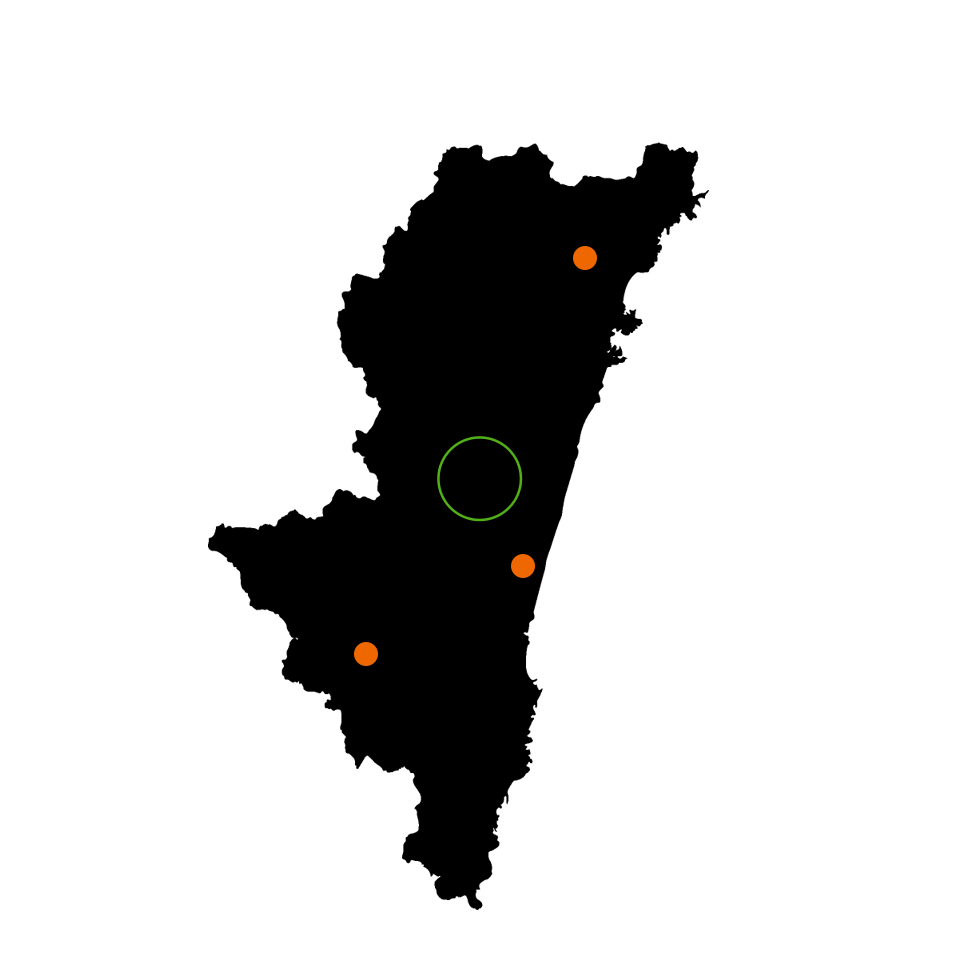 三洋環境社プランナーは宮崎県内全域が対象エリアです